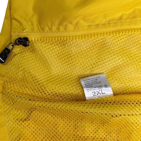 Martha's Vineyard Youth Sz XXL Windbreaker Rain‎ Jacket Hooded Full Zip Pockets - Picture 14 of 15